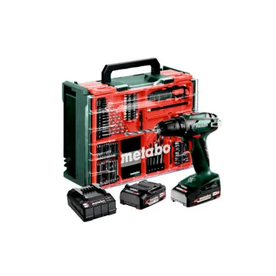 Metabo Wkr�tarka bs 18 set 2x2,0 ah + 74 acc walizka