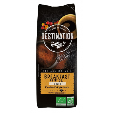 Destination Kawa mielona arabica/robusta Breakfast petit dej 250 g Bio