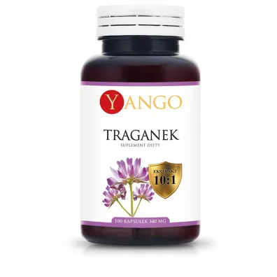 Yango Traganek - ekstrakt 10:1 Suplement diety 100 kaps.
