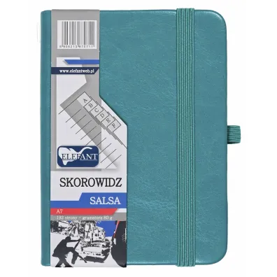 Elefant Skorowidz A7 Salsa turkusowy