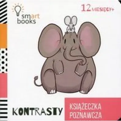 Kontrasty - Ksi��eczka Poznawcza 12m+