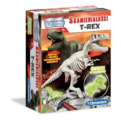 Skamienia�o�ci T-rex fluorescencyjny 60889 Clementoni