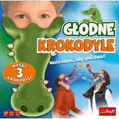 Godne krokodyle Trefl