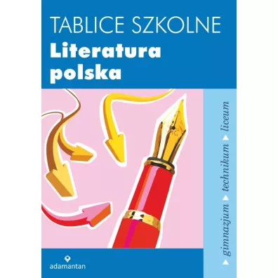 Tablice szkolne. Literatura polska