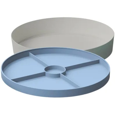 Tacka sensoryczna Play Tray Soft Blue 2w1 nieb Jellystone