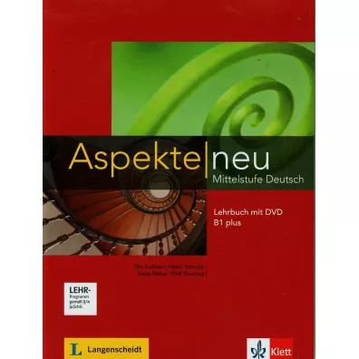 Aspekte Neu B1+. Lehrbuch mit DVD - Helen Schmitz, Tanja Sieber, Ute Koithan