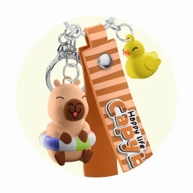 Coolpack Capybara Brelok do kluczy Kapibara 1szt.mix