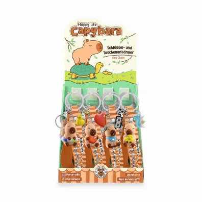 Coolpack Capybara Brelok do kluczy Kapibara 1szt.mix