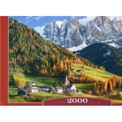 Puzzle 2000 el. Ko�ci� �w. Magdaleny Dolomity Castorland