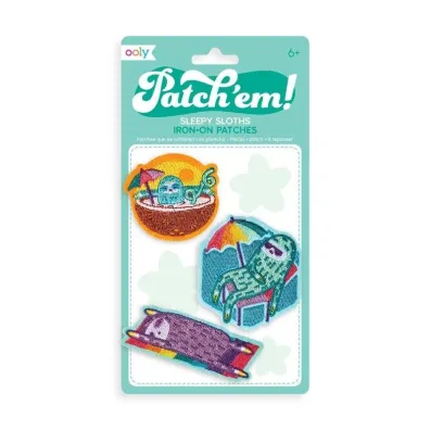 Kolorowe Baloniki Naprasowanki Patch Em - �pi�ce Leniwce