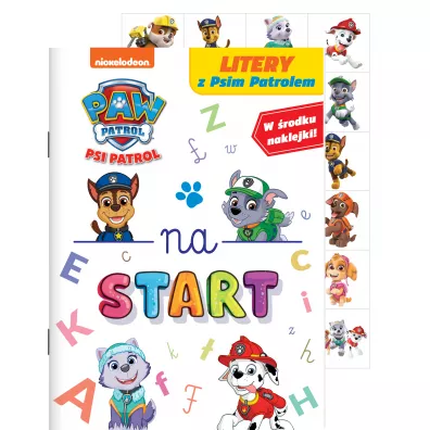 Na start. Litery z Psim Patrolem