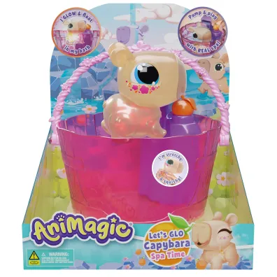 Capybara Spa Time  Let`s Glo  Animagic Goliath