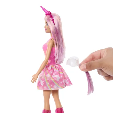Barbie. Lalka Jednoro�ec r�owa HRR13 Mattel