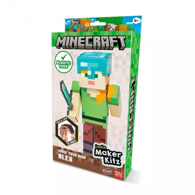 Minecraft zbuduj figurk� Alexa