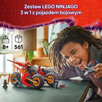 LEGO NINJAGO Pojazd bojowy ninja 71844