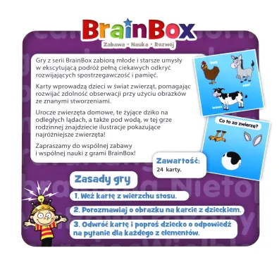BrainBox. Poznaj� zwierz�ta Rebel