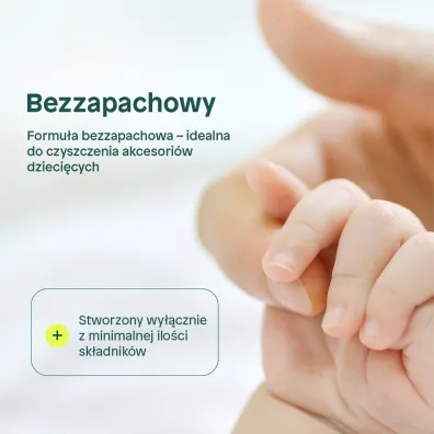 Attitude P�yn do mycia zabawek i powierzchni w pokoju dziecka bezzapachowy (fragrance free) 800 ml