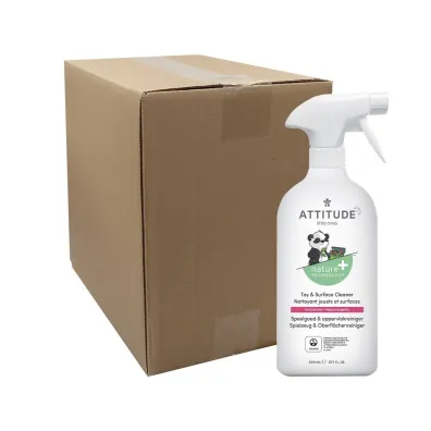 Attitude P�yn do mycia zabawek i powierzchni w pokoju dziecka bezzapachowy (fragrance free) 800 ml