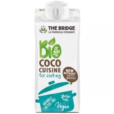 The Bridge Krem kokosowy do gotowania bez glutenu 200 ml Bio