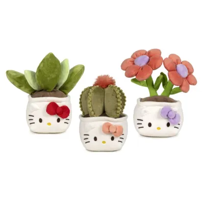 Hello Kitty &ndash; Pluszowa &bdquo;Doniczka&rdquo; z ro�link� 20 cm Epee