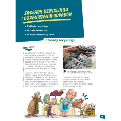 Nauka z komiksem. Miasta przysz�o�ci. Zasoby naszej planety. Tom 1