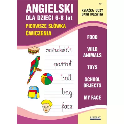Angielski dla dzieci 6-8 lat - Joanna Usowicz