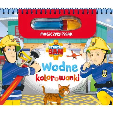 Stra�ak Sam. Kolorowanki wodne i magiczny pisak