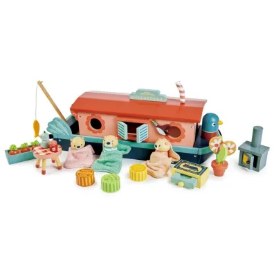 Misia rodzina na �odzi Tender Leaf Toys