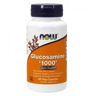 Now Foods Glukozamina 1000 HCL Suplement diety 60 kaps.