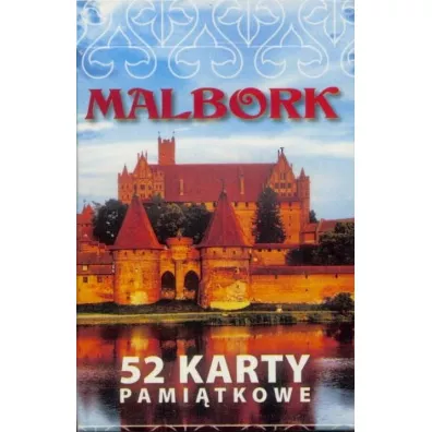 Karty pami�tkowe do gry. Malbork