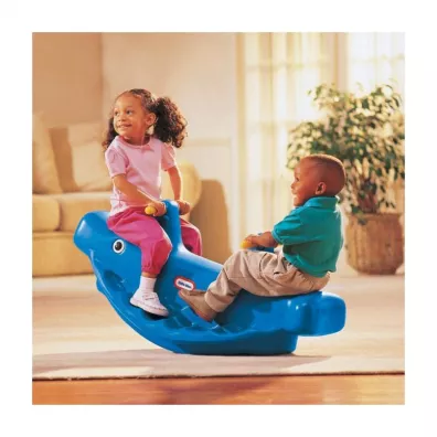 Hu�tawka wieloryb na biegunach niebieski Little Tikes