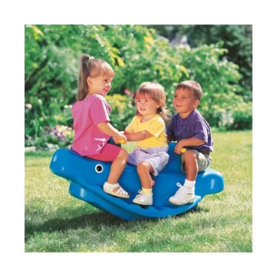 Hu�tawka wieloryb na biegunach niebieski Little Tikes