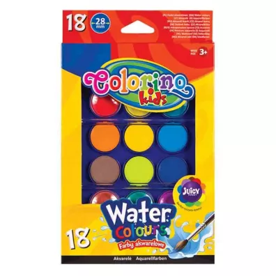 Patio Farby akwarelowe dua pastylka 18 kolorw