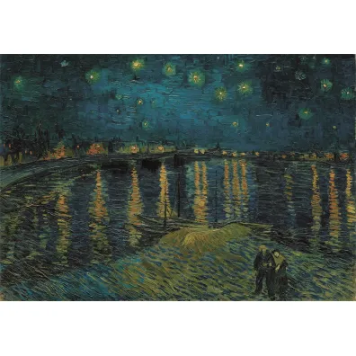 Puzzle 1000 el. Museum Van Gogh - Notte Stellata Clementoni