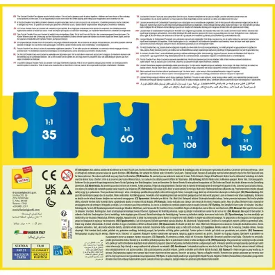 Puzzle 108 el. MaxiFloor Stitch Lisciani