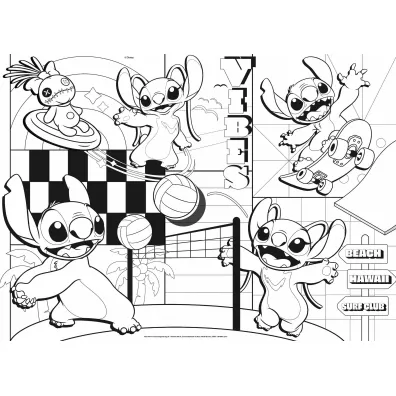 Puzzle 108 el. MaxiFloor Stitch Lisciani