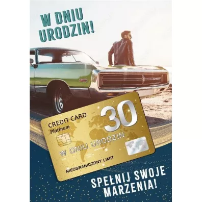 Armin Style Karnet Urodziny 30