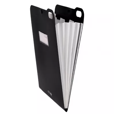 WPC Organizer pionowy Strigo A4 z 5 przek�adkami czarny