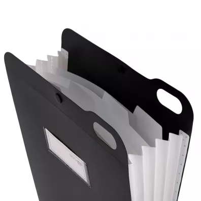 WPC Organizer pionowy Strigo A4 z 5 przek�adkami czarny