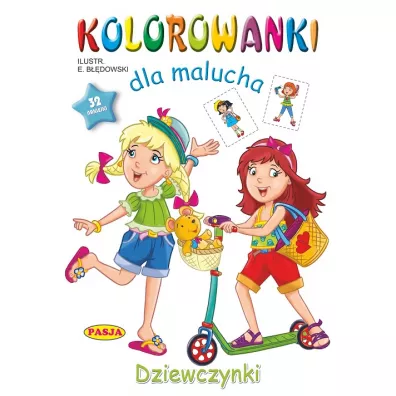 Dziewczynki. Kolorowanki dla malucha - Ernest B��dowski