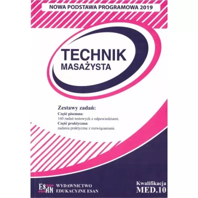 Technik masa�ysta. Kwalifikacja MED.10 - Dominik Zakrzewski, Monika Gwardzik