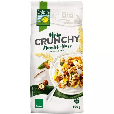Bohlsener Muehle Crunchy orzechowe z pra�onymi chipsami kokosowymi 400 g Bio