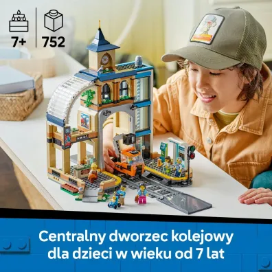 LEGO City Centralny dworzec kolejowy 60469