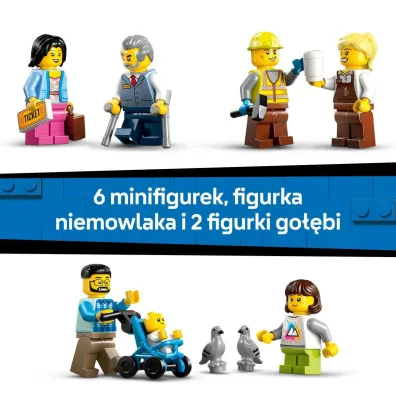 LEGO City Centralny dworzec kolejowy 60469