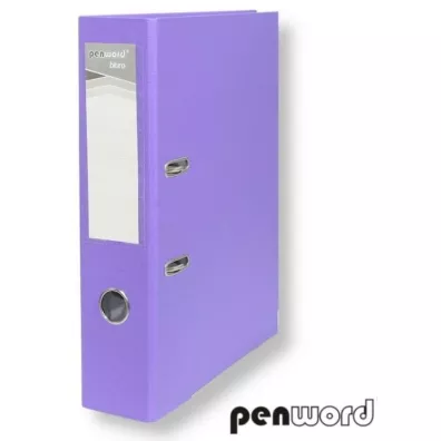 Penword Segregator A4 z okuciem fioletowy 7.5 cm