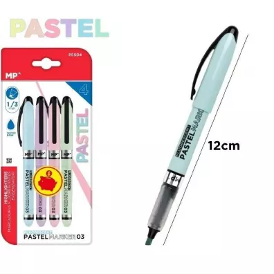 Mp Main Paper Zakre�lacz pastelowy 1,0/3,0mm 4 szt