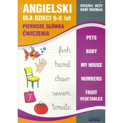 Angielski dla dzieci 6-8 lat. Pierwsze s��wka. �wiczenia. Zeszyt 2 - Joanna Bednarska