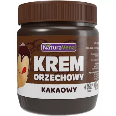 NaturaVena Krem orzechowy kakaowy 340 g