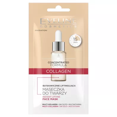 Eveline Cosmetics Derma Expert maseczka do twarzy Collagen 8 ml