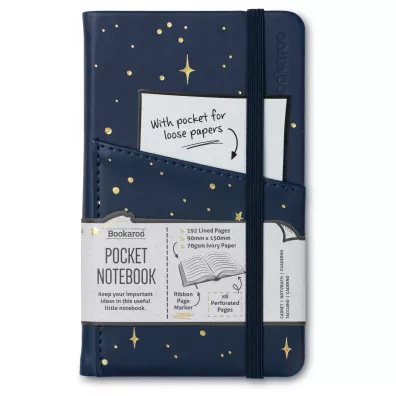 If Bookaroo Notatnik Journal A6 ksiyc i gwiazdy